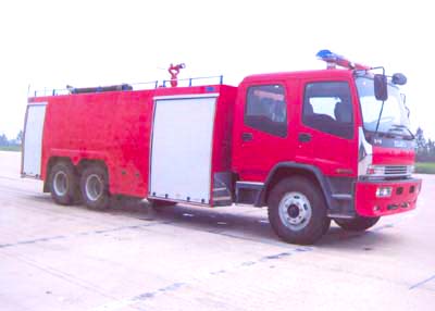 慶鈴雙橋12噸水罐消防車