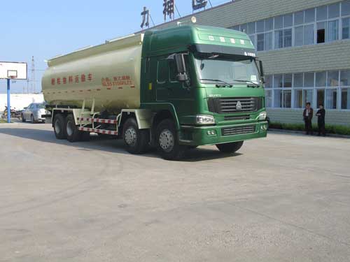 重汽豪濼粉粒物料運輸車(ZZ1317)